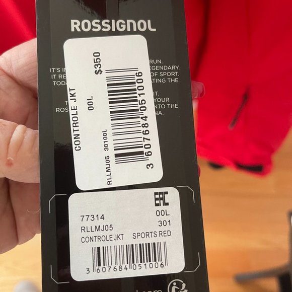 NWT Men's Rossignol Ski Jacket size L - Picture 6 of 11